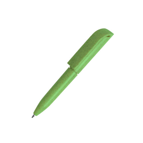Ручка шариковая RADUN, пластик с пшеничным волокном (светло-зеленый)