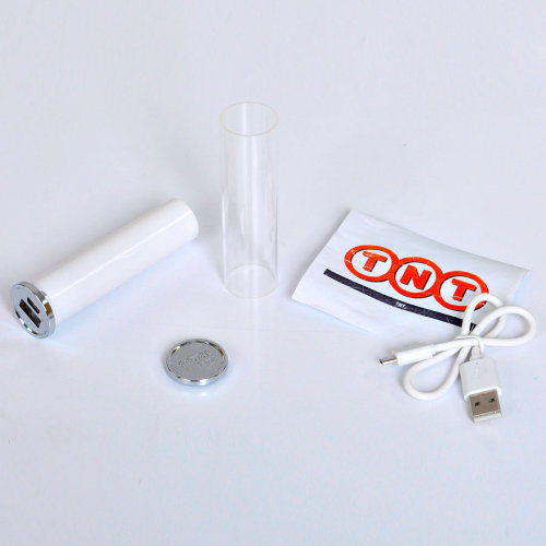Универсальное зарядное устройство "RollUp" (2200mAh) (белый)