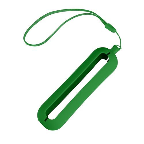 Обложка с ланъярдом к зарядному устройству SEASHELL-1 (зеленый)