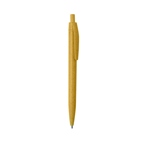 WIPPER, ручка шариковая, пластик с пшеничным волокном (желтый)