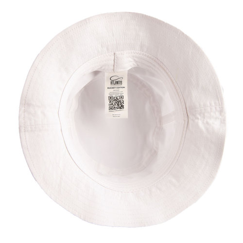 Панама BUCKET COTTON, белый, 100% хлопок, 180 г/м2 (белый)