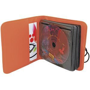CD-холдер "UNION" для 24 дисков (оранжевый)