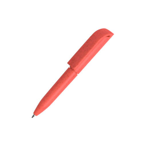Ручка шариковая RADUN, пластик с пшеничным волокном (красный)