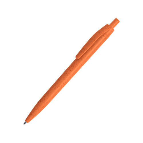 WIPPER, ручка шариковая, пластик с пшеничным волокном (оранжевый)