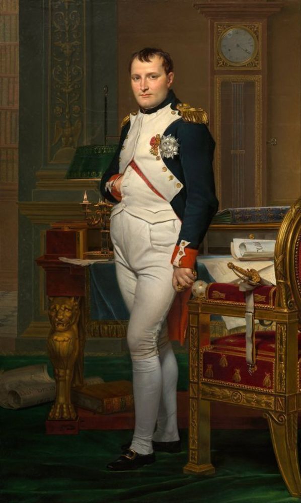 Jacques-Louis David - The Emperor Napoleon in His Study at the Tuileries.jpg